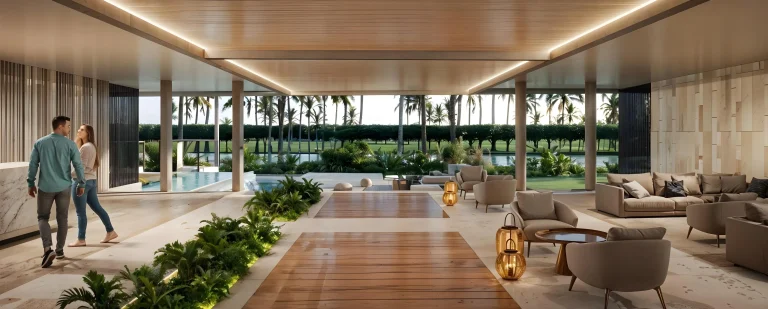 Reef&Golf lobby